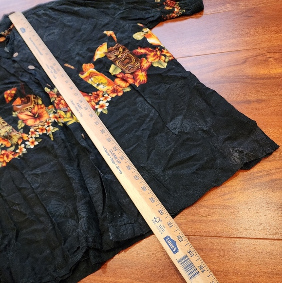 Aloha Joe Hawaiian Shirts Cocktail Print Short Sleeve Shirt  Size L - Picture 5 of 8